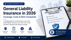 General Liability Insurance for Small Business in 2026: Compare Coverage & Get the Best Quote