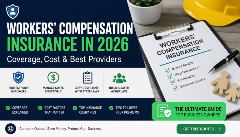 Workers' Compensation Insurance in 2026: Coverage, Cost & Best Insurance Companies