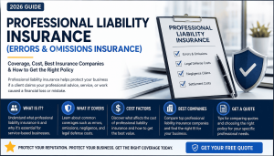 Professional Liability Insurance in 2026: Coverage, Cost & Best Providers